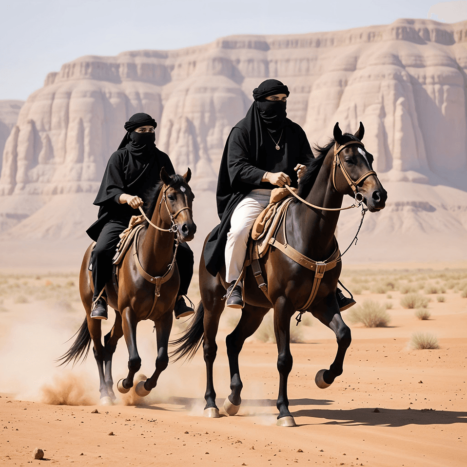 The Wolves of the Desert